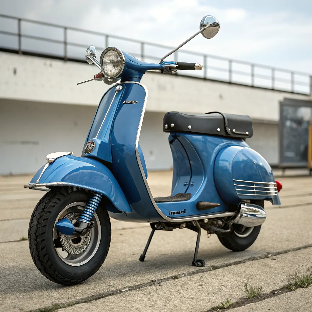 Blue Cruiser Scooter